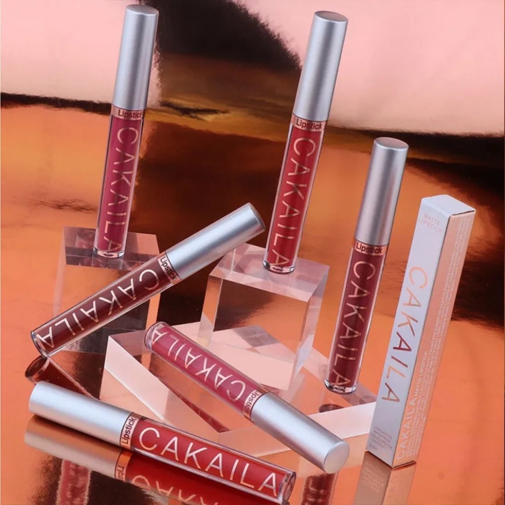 Lip Gloss Liquid Lipstick Matte Waterproof Long Lasting Lipgloss - Picture 4 of 7